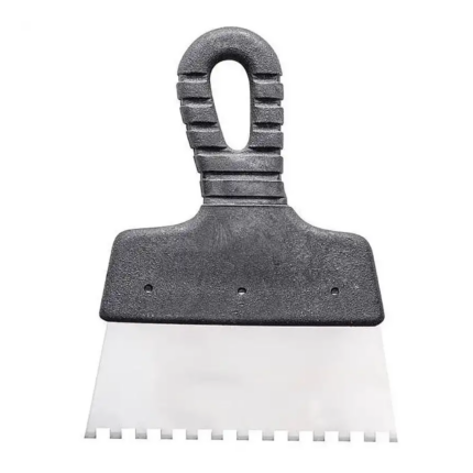 Шпатель Hardy нерж.сталь зуб 6*6 для нанесення клею 15см