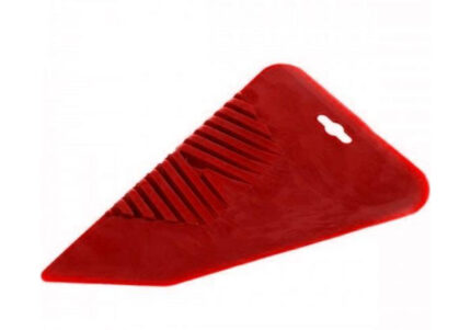 Шпатель для шпалер 29см червоний