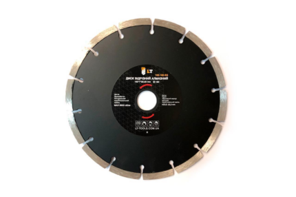 Диск відрізний, алмазний. Тип ріжучого краю: Segment. Розмір: 180 * 7 * 22.23