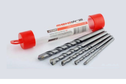 Набір свердел по бетону, 5 шт. (4,5,6,8,10 мм)