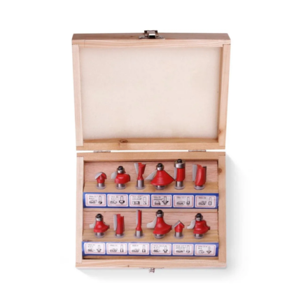 Набір фрез фігурних 12 шт. по дереву