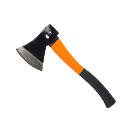 Сокира 1000 г, фібергласове прогумоване топорище
