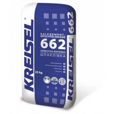 662 KREISEL Шпаклівка вап.цемент./25