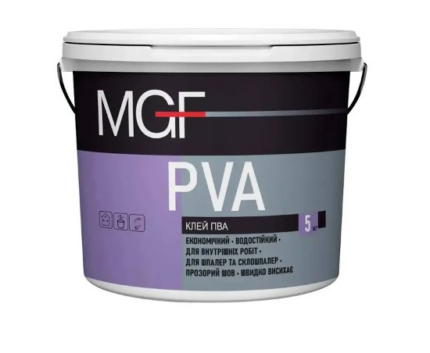Клей MGF ПВА 5кг