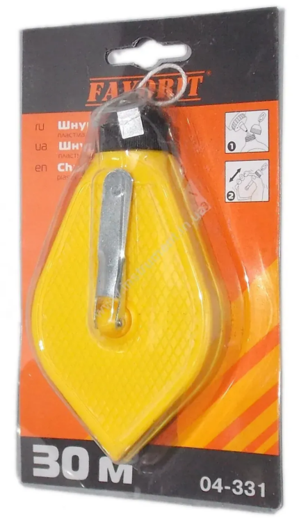 Шнур малярський (пластм.корпус) 30м