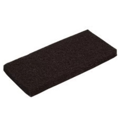 Накладка Hardy нетканна абразивна 250*120*20мм уп, 2шт.груба (чорна)