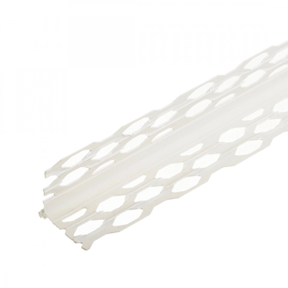 4625333a84bb11f0b7eeb42e99c9b7fd_38db1d90109311f1b80cb42e99ccff36 Накутник МЕТ ПРО ПВХ преміум первинний штукатурний 3м - Зображення 1