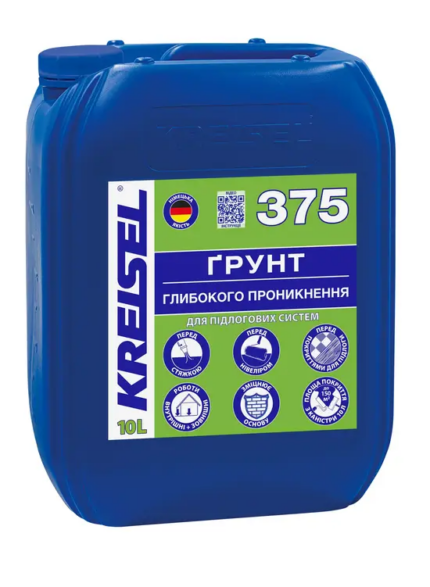 375 KREISEL Грунт глибокого проникнення (каністра 10л)