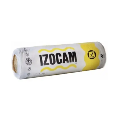 Ізоляційні матеріали зі скловати IZOCAM Roof Blanket 400 (мат 50*1200*7500мм, 9кг/м3, рул 18м2
