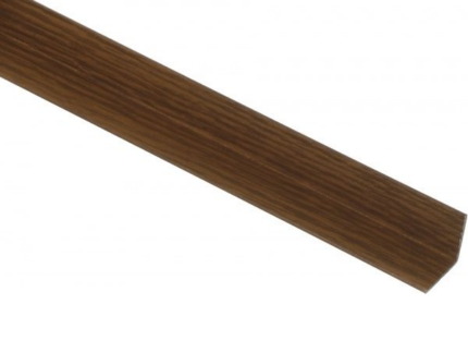 Профіль універсальний кутовий 15*15*900мм дуб темний