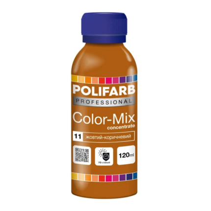 Color Mix Polifarb 11 жов.корич. 0,12л