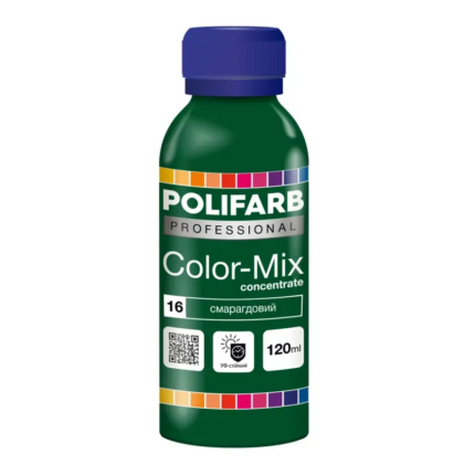 Color Mix Polifarb 16 смарагдовий 0,12л