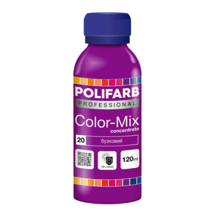 Color Mix Polifarb 20 бузковий 0,12л