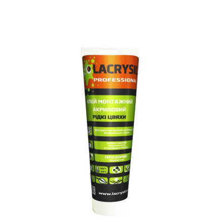 Клей LACRYSIL "Рідкі цвяхи" прозорий 0,15кг