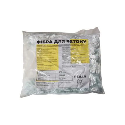 Волокно армуюче Rebar/Mercury Фібра 12мм 600гр