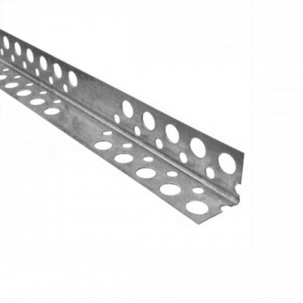 Кутник алюм.перфорований"євро посилений 3,0м