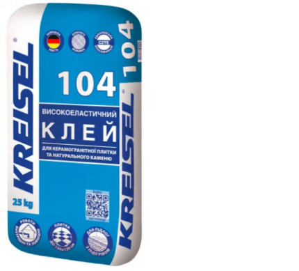 104 KREISEL Клеюча суміш д/плитки ELASTI-MULTI/25
