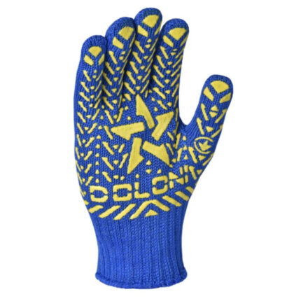 Рукавички Долоні Зірка трикотаж сині з ПВХ 7кл, 10 розмір