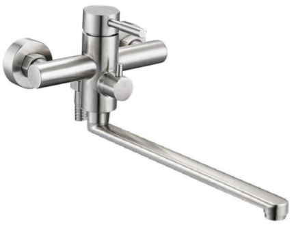 Solone змішувач для ванни дж. довг. гус. НЕРЖ.