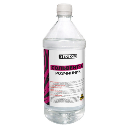 TIGOR Розчинник Сольвент-Х  (0,72 кг-пл.1л)