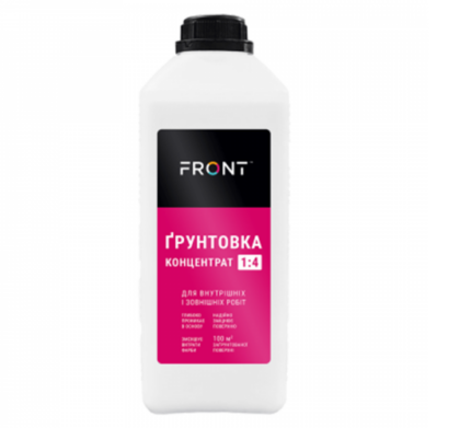 Ґрунт глибокого проникнення 1:4 ТМ Фронт (2кг)