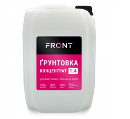 Ґрунт глибокого проникнення 1:4 ТМ Фронт (10 кг)