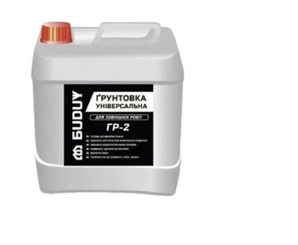 Г-2 Грунтовка Buduy глибокопроникна універс. для зовнішніх робіт (каністра 10л/10кг)