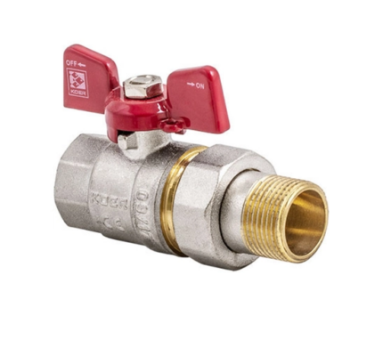 Кран кульовий з американкою KOER KR.227 - 3/4"