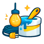 Освітлення, електрика, кабель