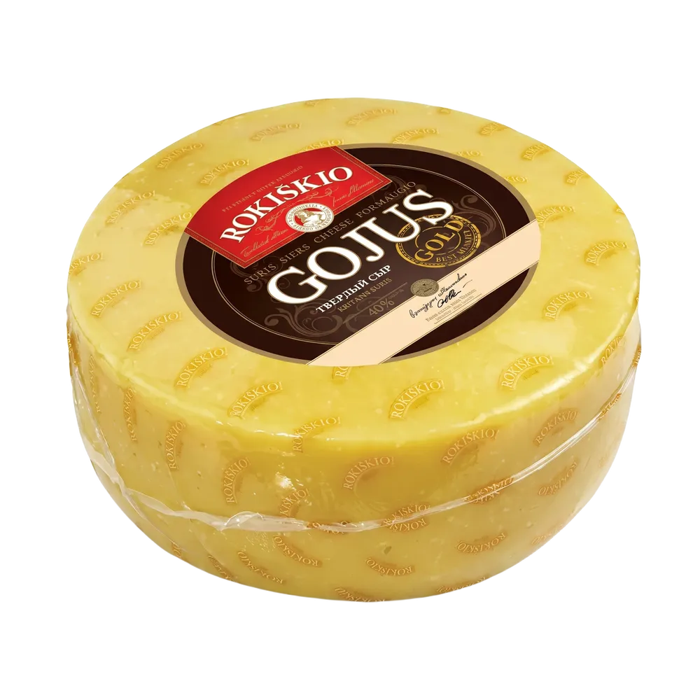 200049 Сир пармезан Gojus GOLD Rokiskio Kietasis suris 40% - Зображення 1