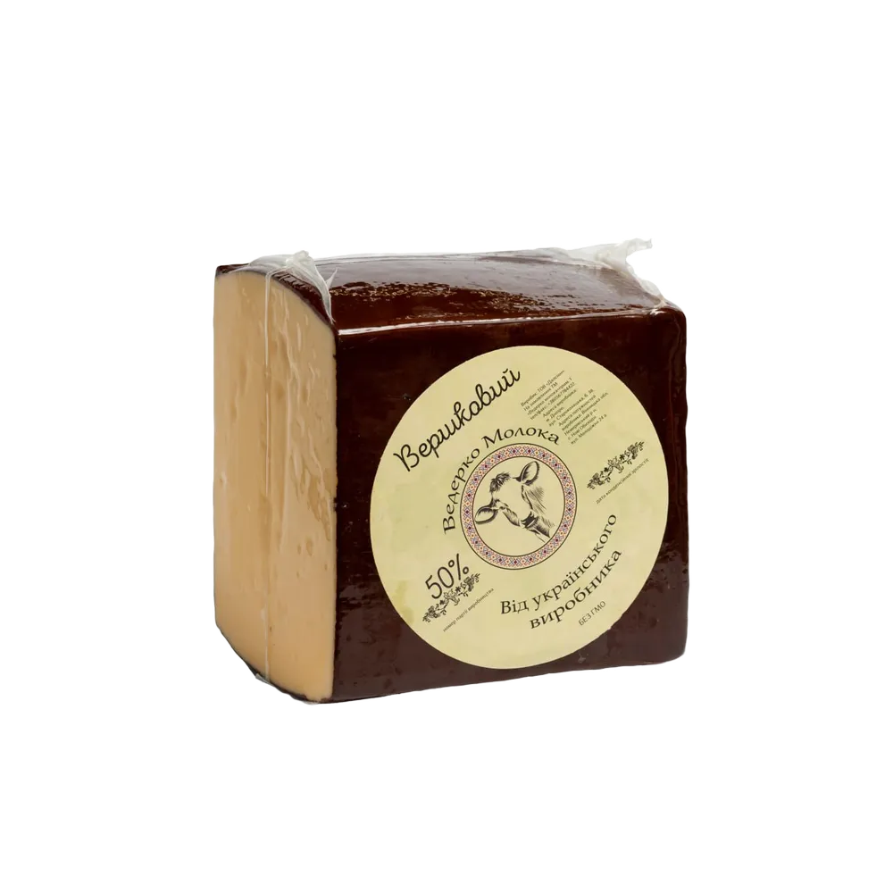 200230 Сир Вершковий,ТМ Ведерко молока, 2,5 кг, пластифікатор - Зображення 1