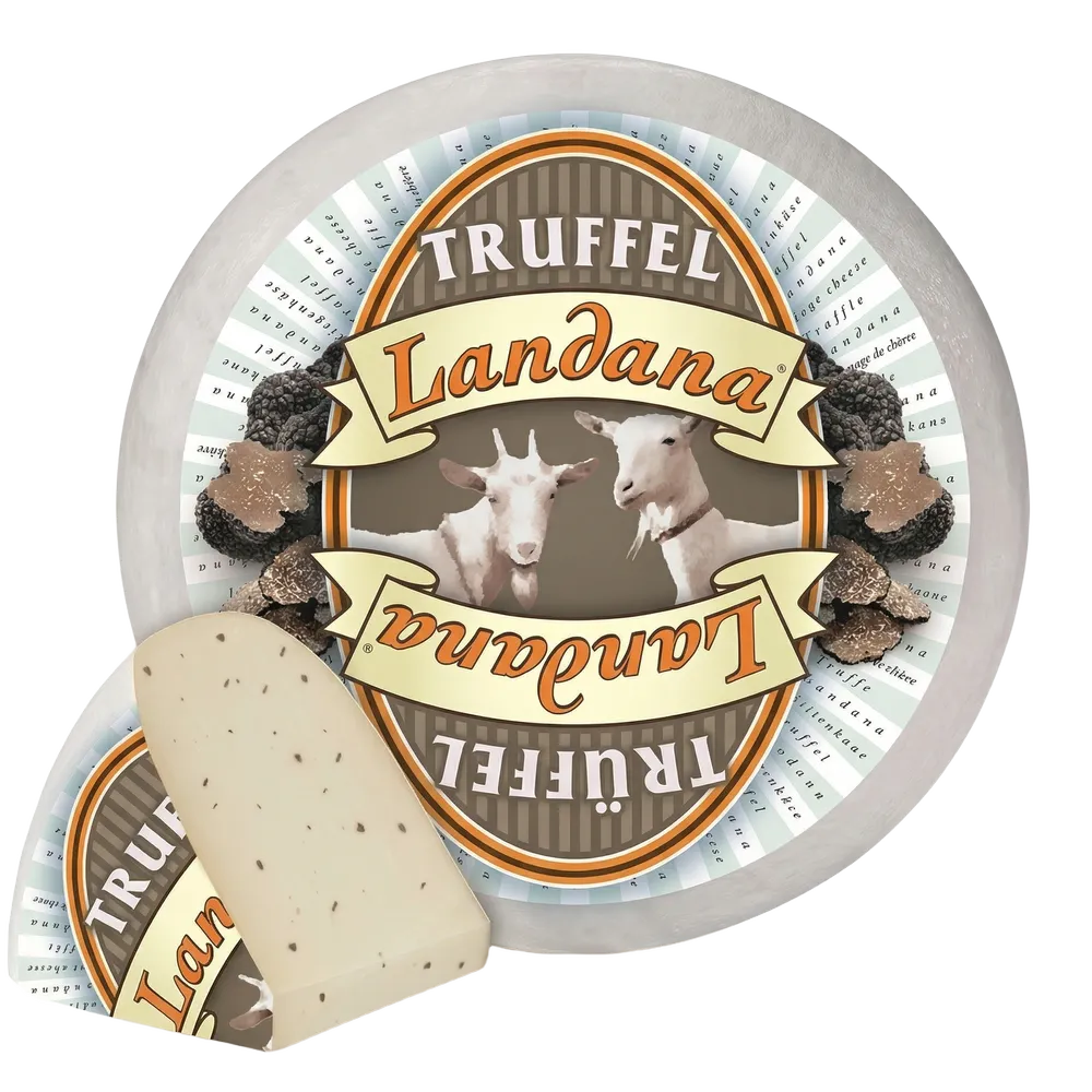 dlr13003 Сир Landana goat cheese Truffle, 4 кг 50% - Зображення 1