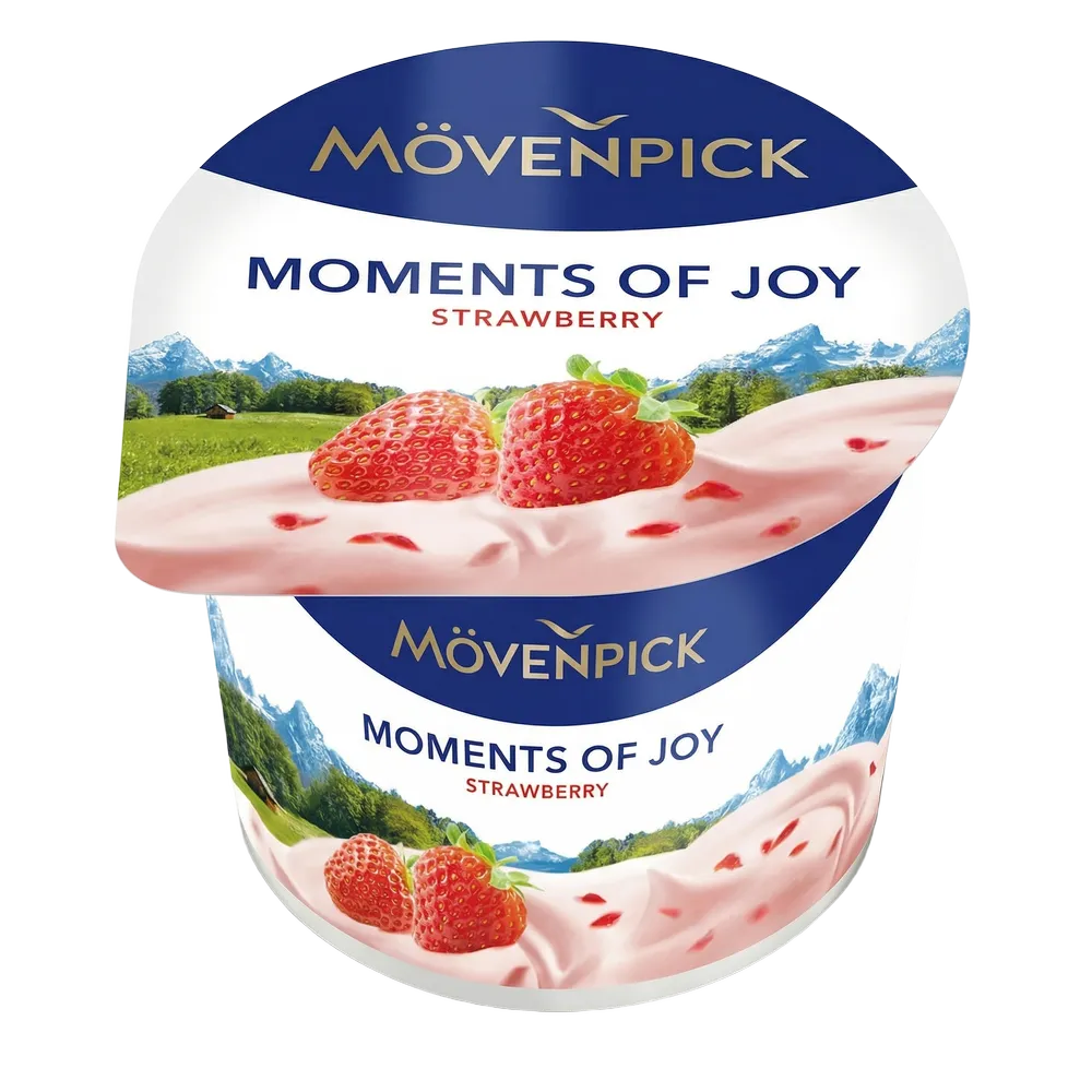 dlr17250 Йогурт Movenpick Premium Moments Полуниця 5%, 100 г (New) - Зображення 1