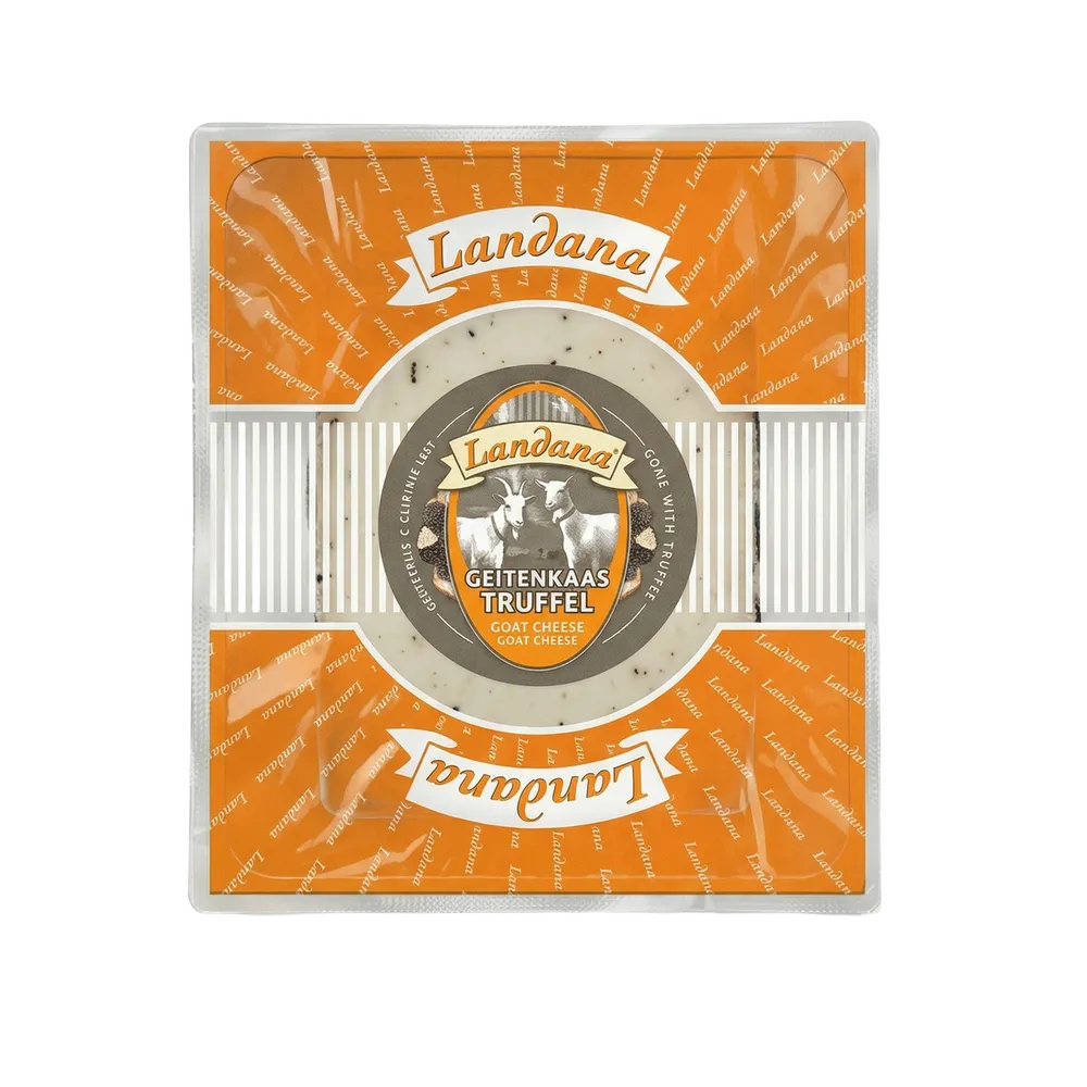 dlr18263 Сир Landana goat cheese Truffle, 200 г (фасовка) - Зображення 1