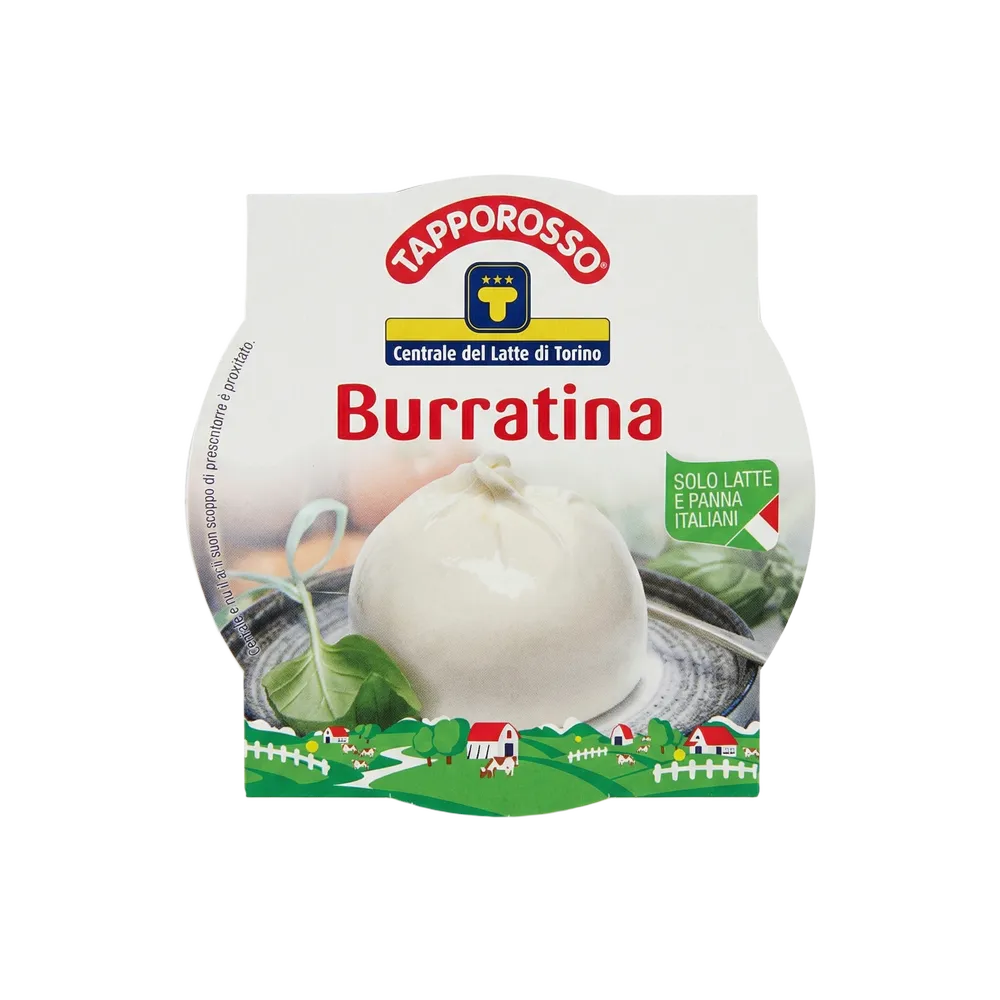 dlr18507 Сир Burratina Tapporosso 50%, 100 г - Зображення 1